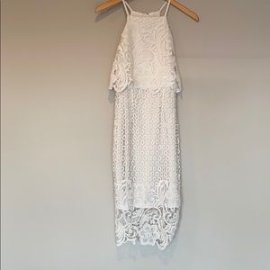 Mustard Seed Romantic Crocheted Dress